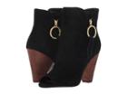 Kristin Cavallari Richmond (black Kid Suede) Women's Pull-on Boots