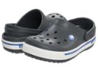 Crocs Kids Crocband Ii.5 (toddler/little Kid) (charcoal/sea Blue) Kids Shoes