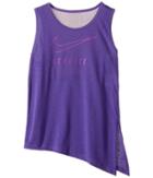 Nike Kids Breathe Training Tank (little Kids/big Kids) (dark Iris/vivid Purple) Girl's Sleeveless