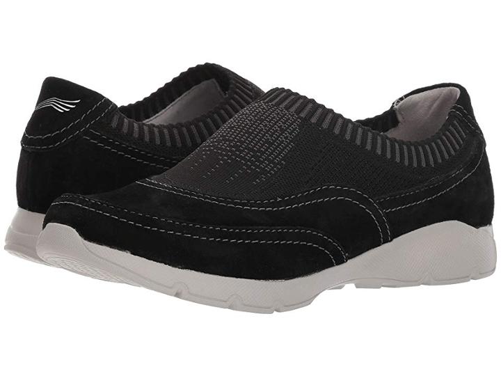 Dansko Alice (black Suede) Women's  Shoes