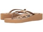 Vionic Coogee (natural Snake/bronze) Women's Sandals