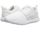 Nike Kids Roshe Run (little Kid) (white/white/wolf Grey) Girls Shoes