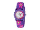 Timex Children's Time Teacher Flowers Stretch Band Watch (purple) Watches