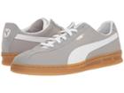 Puma Tk Indoor Summer (quarry/puma White) Men's Lace Up Casual Shoes