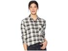 Burton Grace Flannel (true Black Sunset Plaid) Women's Clothing