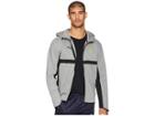 Puma Sf Hooded Sweat Jacket (medium Gray Heather) Men's Coat