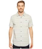 Columbia Boulder Ridge Short Sleeve Top (sage Stripe) Men's Short Sleeve Button Up