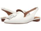 Tahari Paulina (white Calf) Women's 1-2 Inch Heel Shoes