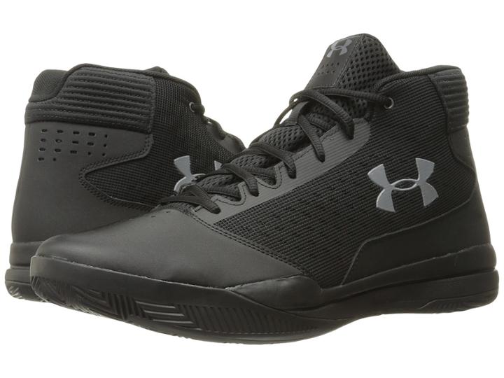 Under Armour Ua Jet 2017 (black/stealth Gray/black) Men's Basketball Shoes