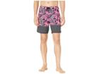 Hurley Phantom Jw Nola 18 Boardshorts (hyper Pink) Men's Swimwear
