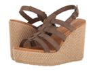 Volcom High Society (brown) Women's Wedge Shoes
