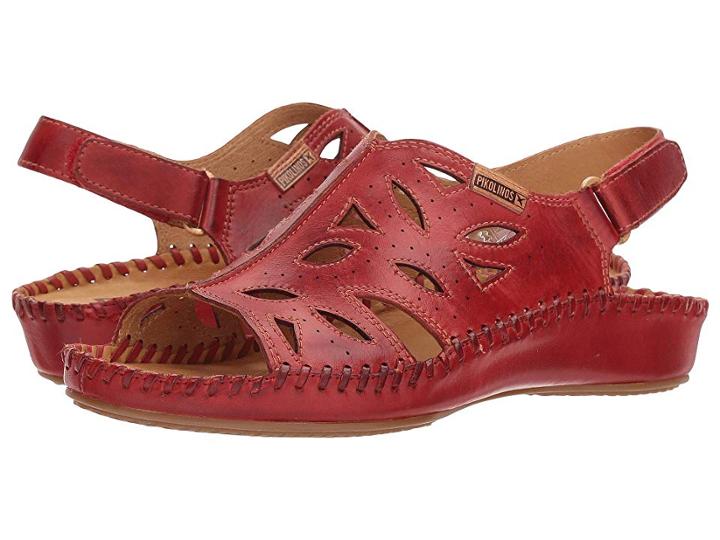 Pikolinos Puerto Vallarta 655-0524 (coral) Women's Sling Back Shoes