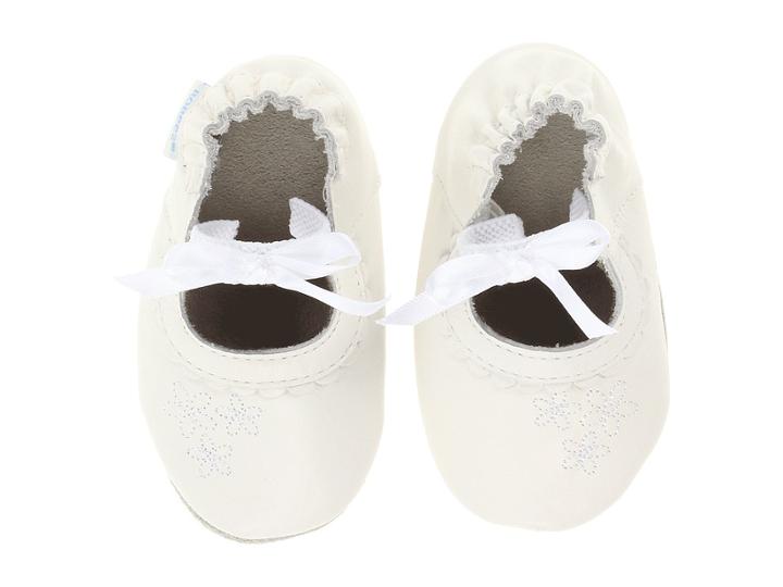 Robeez Special Occasion Girl Soft Soles (infant/toddler) (white) Girls Shoes