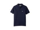 Lacoste Kids L1812 Short Sleeve Classic Pique Polo (toddler/little Kids/big Kids) (eclipse Blue Chine) Boy's Short Sleeve Pullover