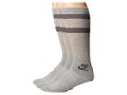 Nike Crew Skateboarding Socks 3-pair Pack (dark Grey Heather/dark Grey) Crew Cut Socks Shoes