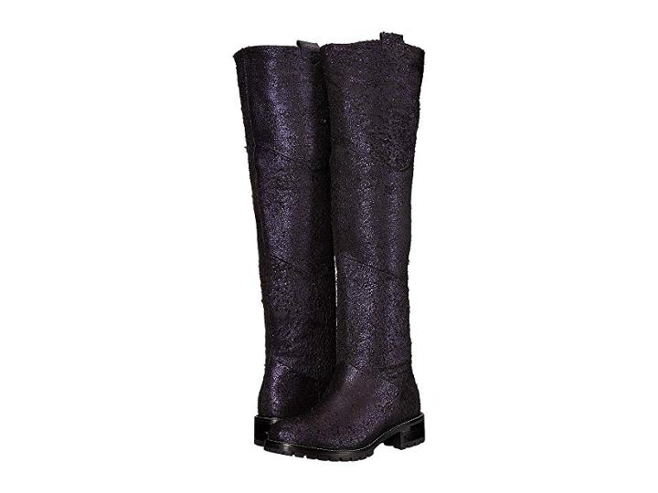 Ross & Snow Elena Boot (distressed Indigo) Women's Shoes