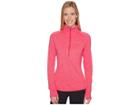 Under Armour Threadborne Train Twist 1/2 Zip (marathon Red/steel) Women's Clothing