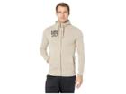 Reebok Ufc Fg Full Zip Hoodie (light Grey Heather/sand) Men's Clothing