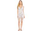 Luli Fama El Carnaval Flirty Fringe Dress Cover-up (white) Women's Swimwear