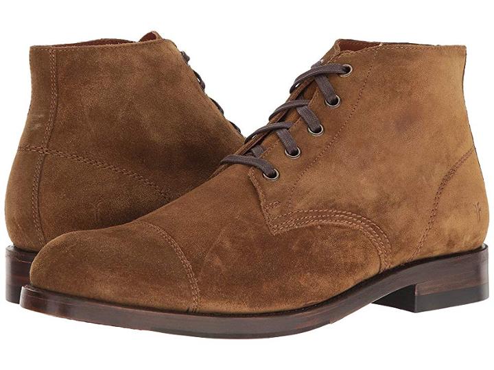 Frye Will Chukka (khaki Oiled Suede) Men's Boots