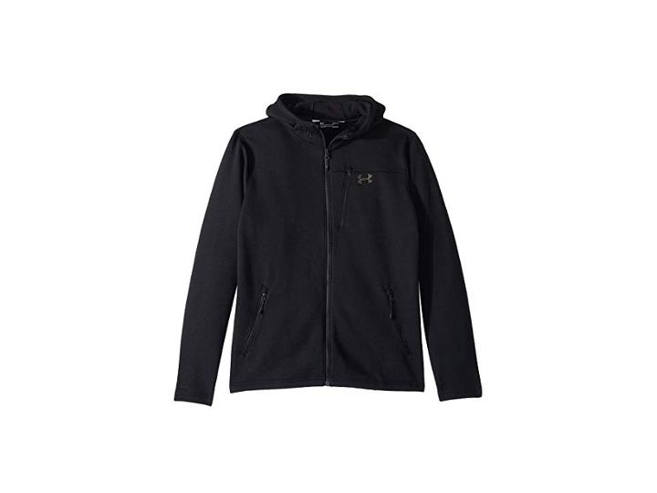 Under Armour Ua Seeker Hoodie (black/charcoal/charcoal) Men's Sweatshirt