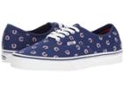 Vans Authentic X Mlb ((mlb) Chicago Cubs/blue) Shoes