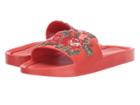 Melissa Shoes Beach Slide Flower (red Warm) Women's Shoes