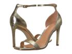 Halston Heritage Myra Heels (gold Metallic) Women's Shoes