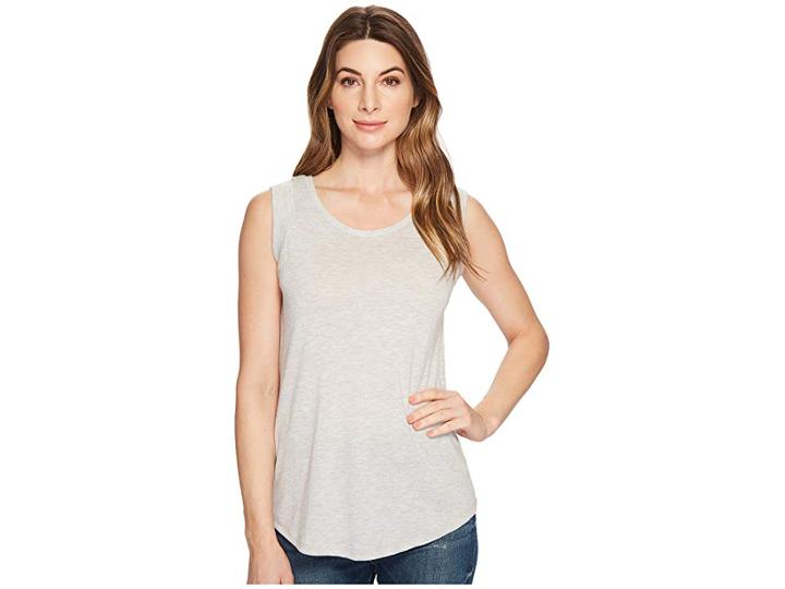 Alternative Eco Jersey Cap Sleeve Crew (eco Oatmeal) Women's Clothing