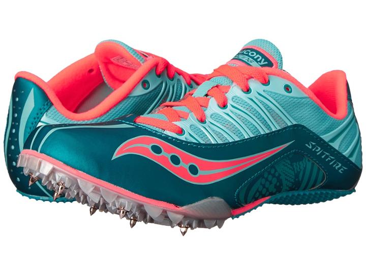 Saucony Spitfire (teal/coral) Women's Running Shoes
