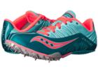 Saucony Spitfire (teal/coral) Women's Running Shoes