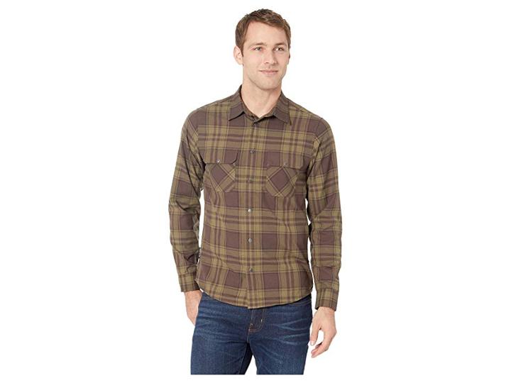 Flylow Handlebar Flannel (seaweed/fernet/black) Men's Clothing