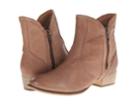 Seychelles Lucky Penny (taupe Leather) Women's Zip Boots