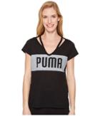 Puma Spark Tee (puma Black) Women's T Shirt