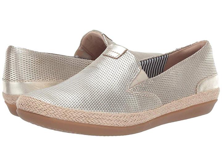 Clarks Danelly Iris (champagne Leather) Women's Shoes
