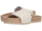 Free People Island Time Espadrille (white) Women's Slide Shoes