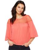 Lamade Sonny Top (coral) Women's Clothing