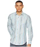 Robert Graham Murals Long Sleeve Woven Shirt (white) Men's Clothing