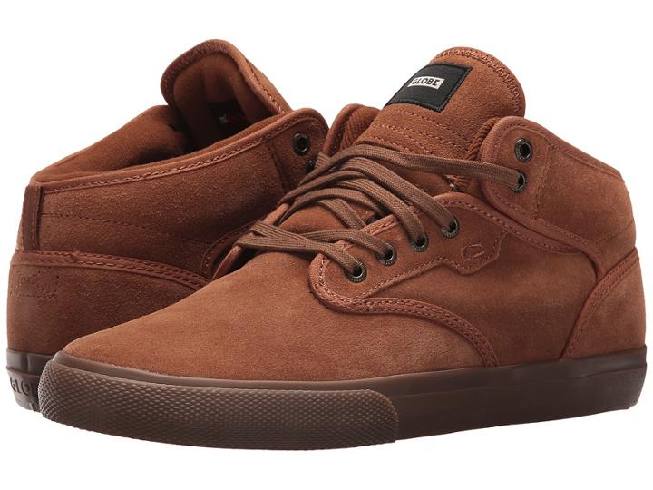 Globe Motley Mid (brown/tobacco) Men's Skate Shoes