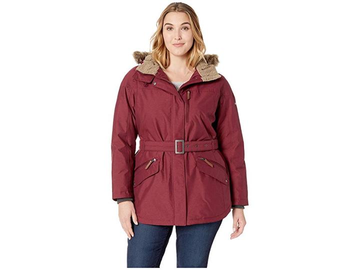 Columbia Plus Size Carson Pass Ii Jacket (rich Wine) Women's Coat