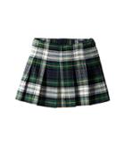Polo Ralph Lauren Kids Tartan-print Pleated Skirt (little Kids) (gordon Tartan) Girl's Skirt