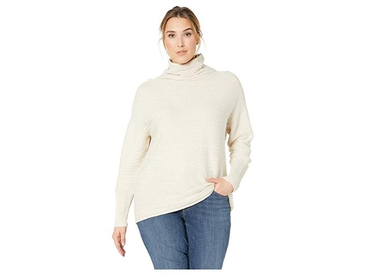 Nic+zoe Fall Nights Top (almond) Women's Clothing