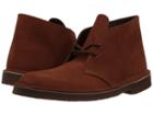 Clarks Desert Boot (mahogany Suede) Men's Lace-up Boots