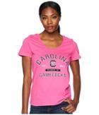 Champion College South Carolina Gamecocks University V-neck Tee (wow Pink) Women's T Shirt