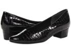 Rose Petals Emma (black Croc) Women's Shoes