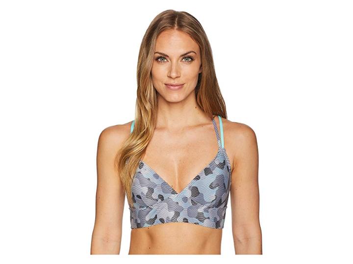 Tyr Lavare Brooke Bralette (grey/mint) Women's Swimwear