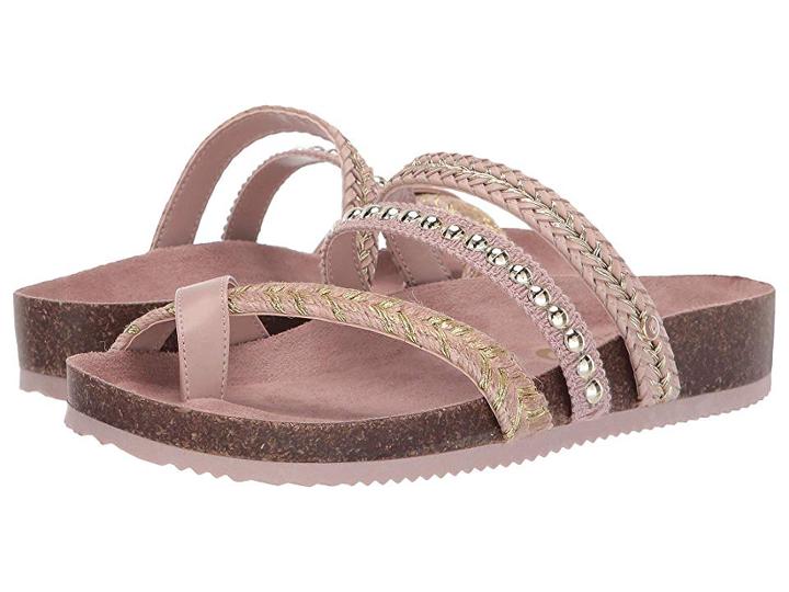 Circus By Sam Edelman Oleander (pink Sand/jute Metallic Woven Braid/smooth Atanado Veg/jute) Women's Shoes