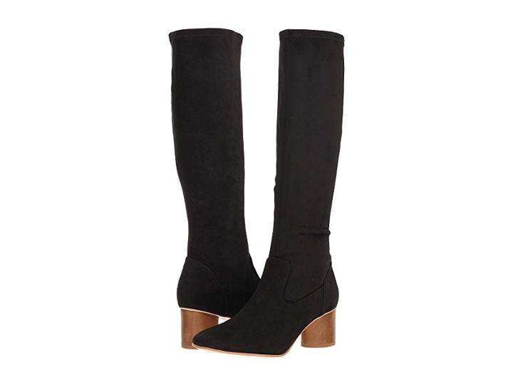 Bernardo Dea Boot (black Ultrasuede) Women's Boots