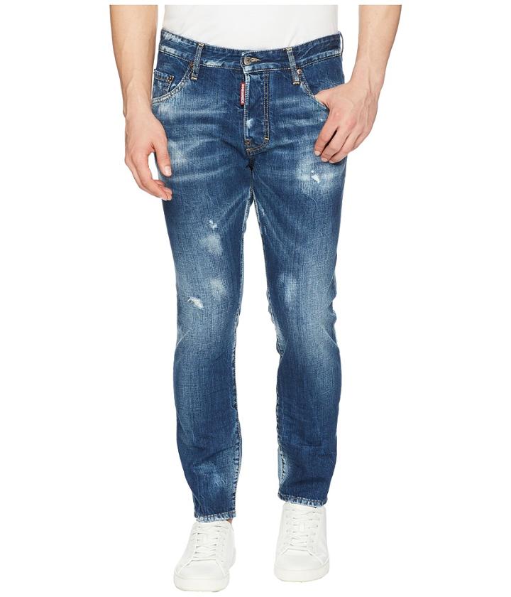Dsquared2 Skater Jean (blue Butch Wash) Men's Jeans