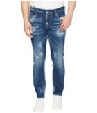 Dsquared2 Skater Jean (blue Butch Wash) Men's Jeans